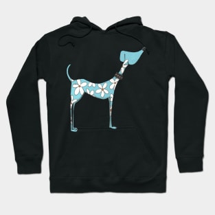 Dog, King of Flowers Hoodie